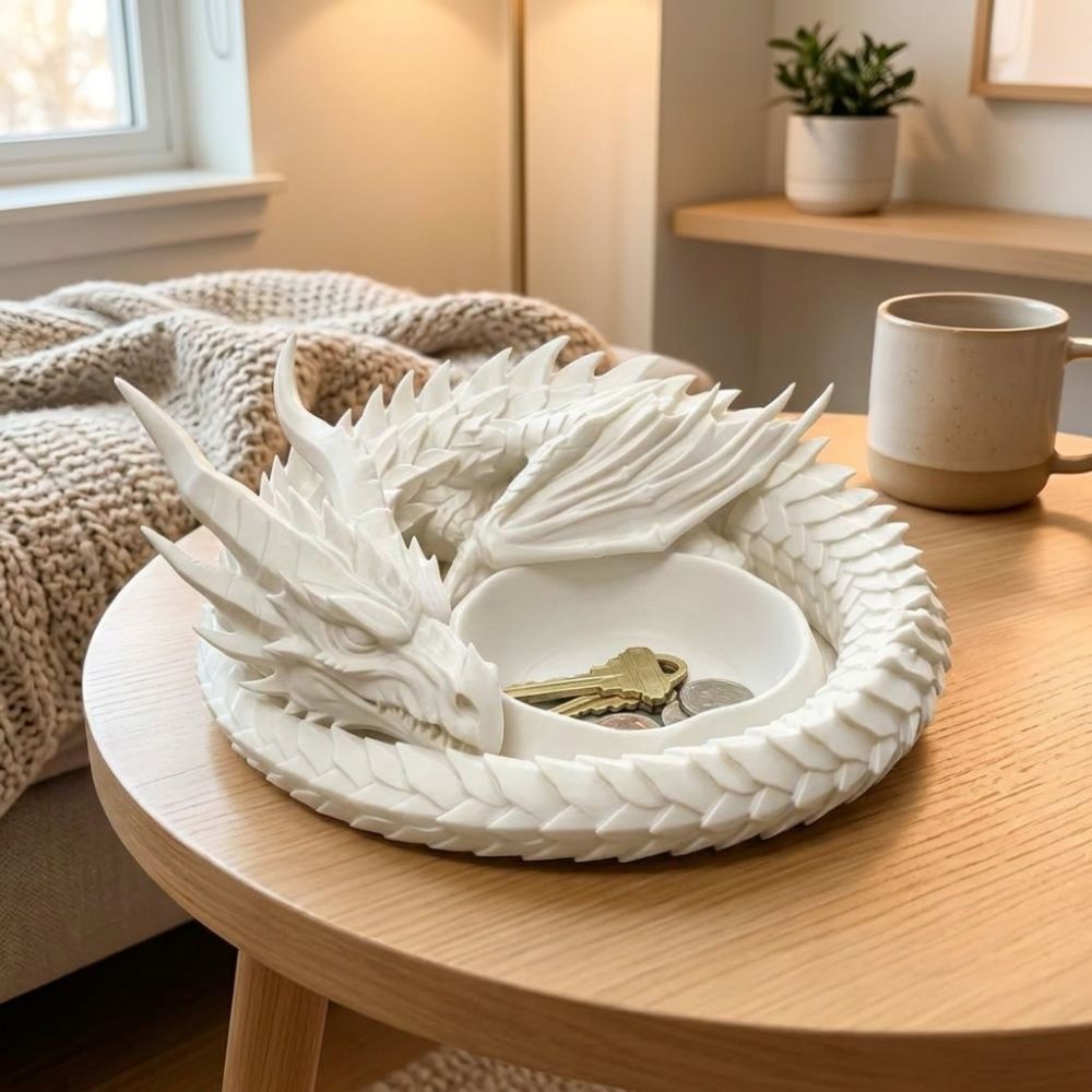 3D Printing Ring Holder - Vassoio Decorativo Creativo in Stile Gotico