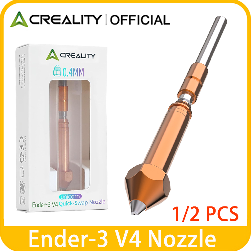 3D Printing Nozzle - 1/2 Pezzi Ugello Originale Creality Ender