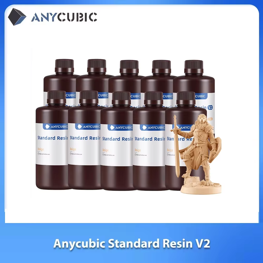 3D Printing Uv Resin - ANYCUBIC Resina standard V2 405nm Resina