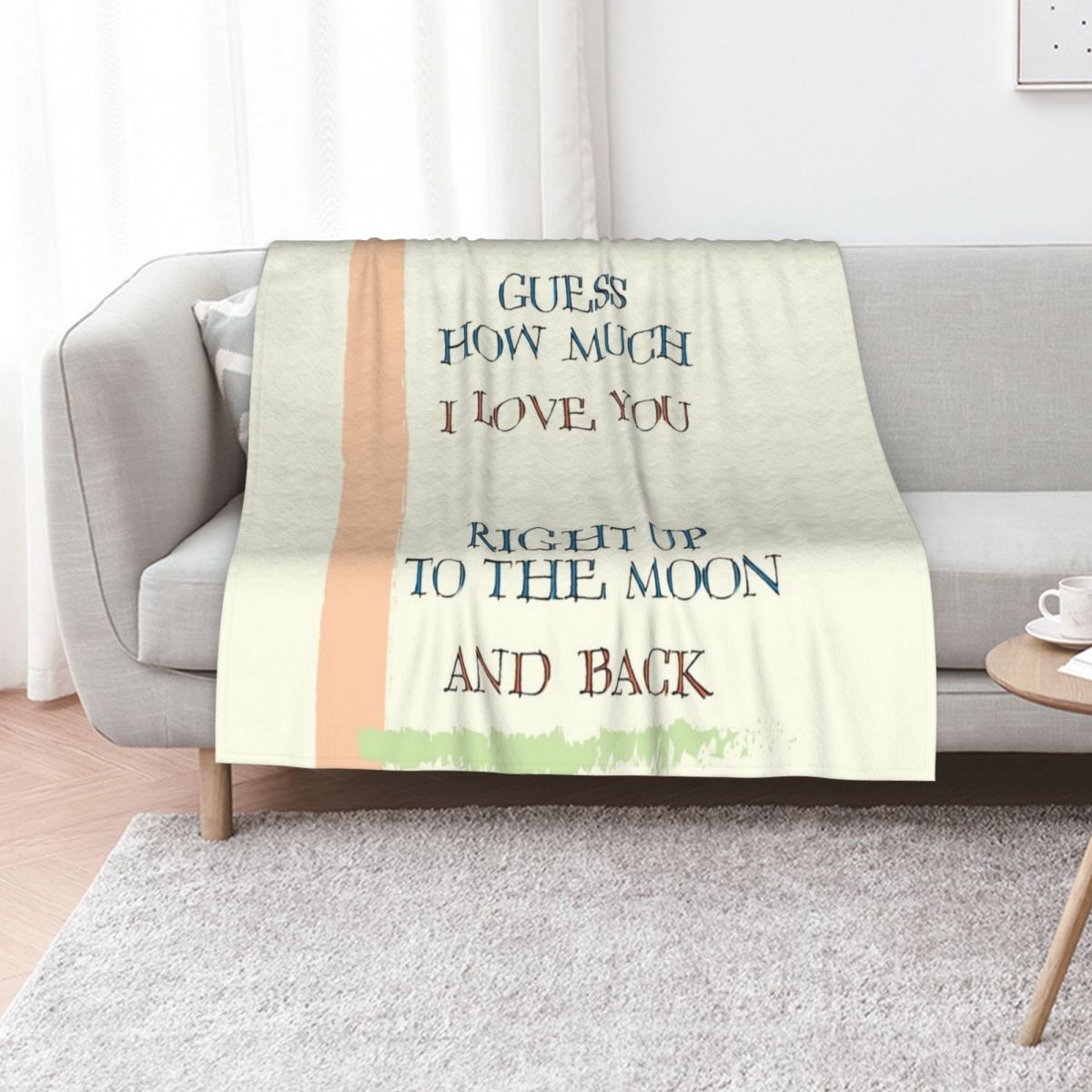 3D Printing How Much - Coperta 'Indovina Quanto Ti Amo' Morbida