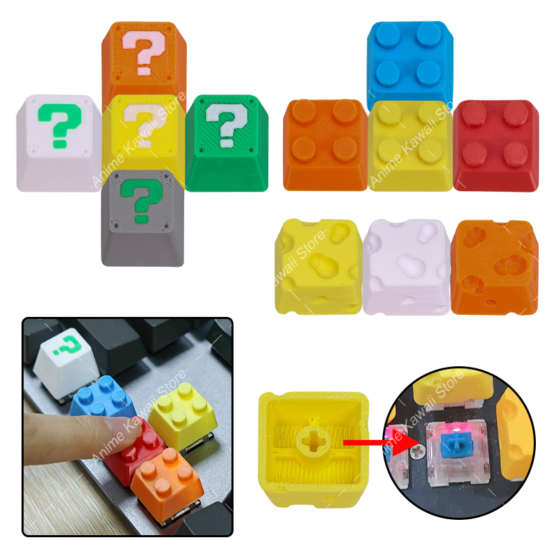 3D Printing Questions - Set di Tasti Creativi per Tastiera