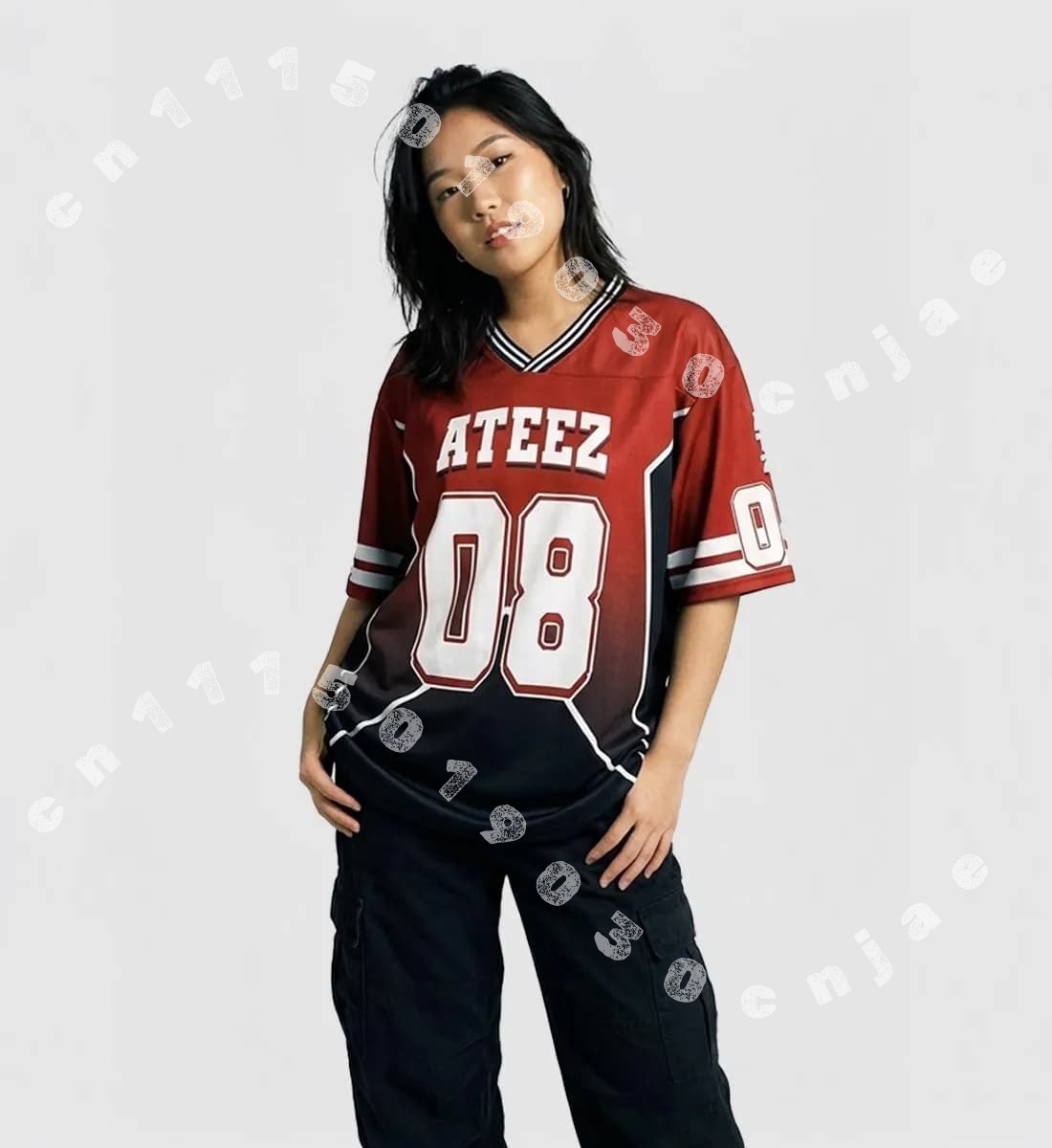 3D Printing Etsy - Maglia ATEEZ K-pop, Merchandise da Concerto
