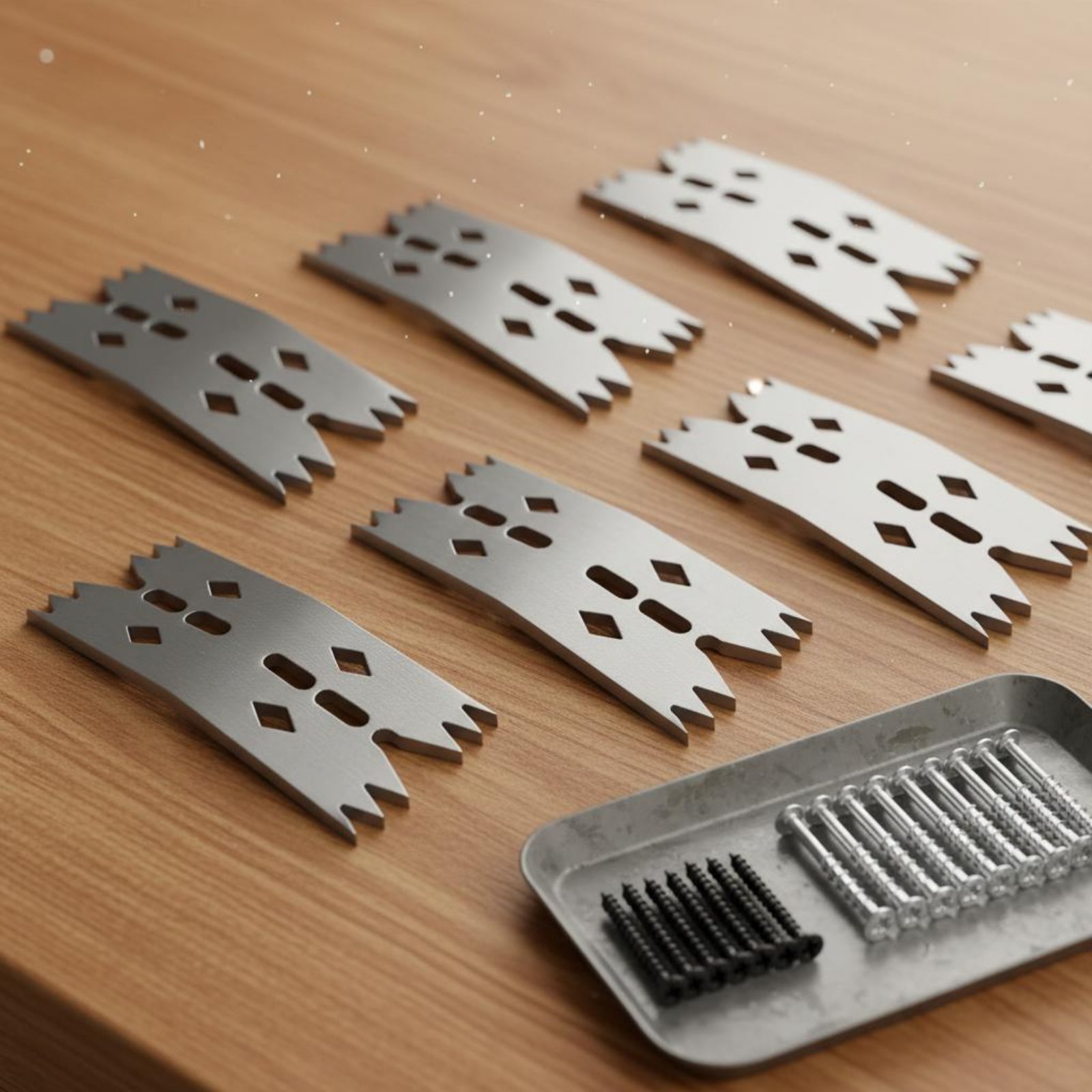 Build Plate - Set di 6 Morsetti CNC per