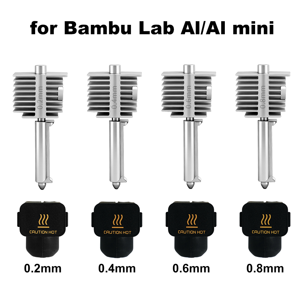 3D Printing Nozzle - Accessori per Stampa 3D, Kit Hotend