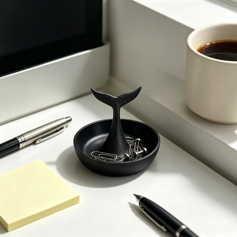 3D Printing Ring Holder - Vassoio Portagioie a Coda di Balena