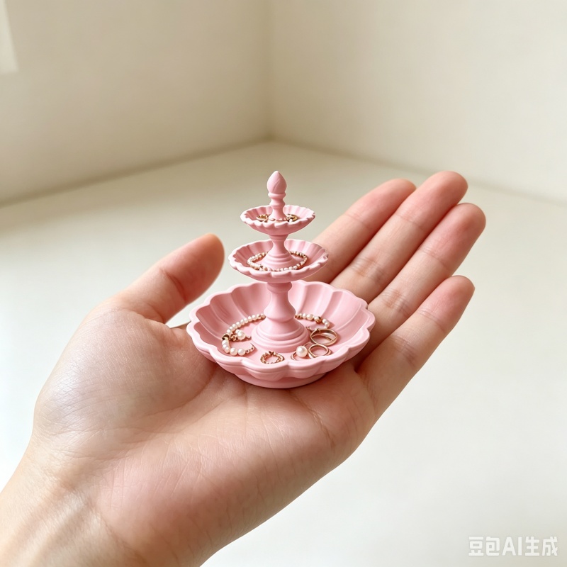 3D Print Isopropyl Alcohol - Vassoio Portagioie Floreale a 3 Livelli
