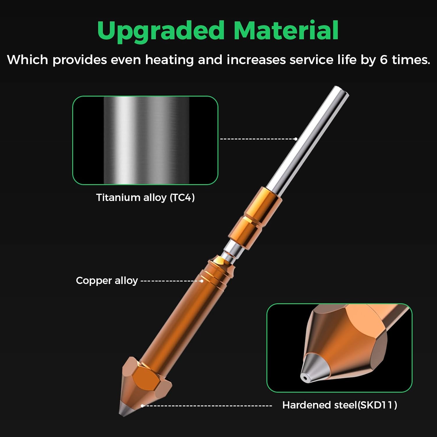 1/2 Pezzi Ugello Originale Cre - 3D Printing Nozzle recensione e prezzo