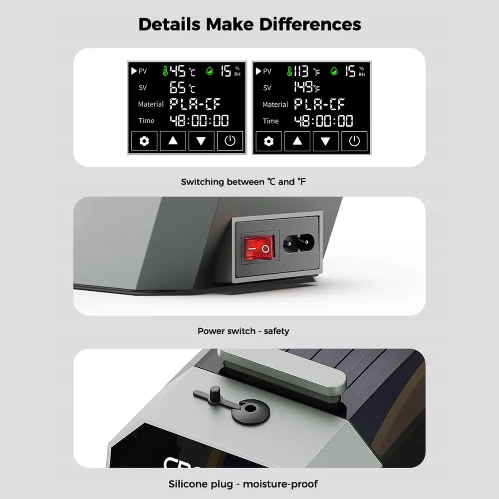 Essiccatore a filamenti Creali - Creality Printer Ender 3 V3 recensione e prezzo