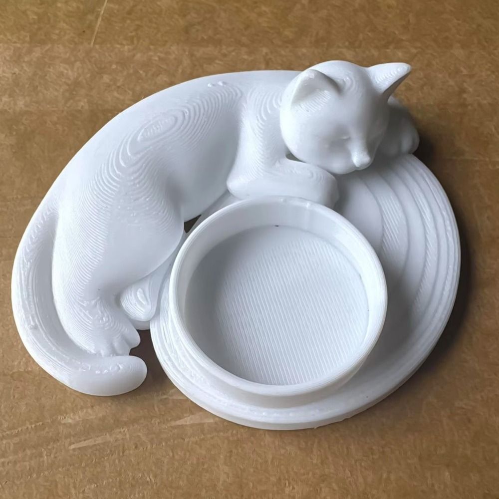 Portacandele a forma di gatto  - 3D Printing Ring Holder recensione e prezzo