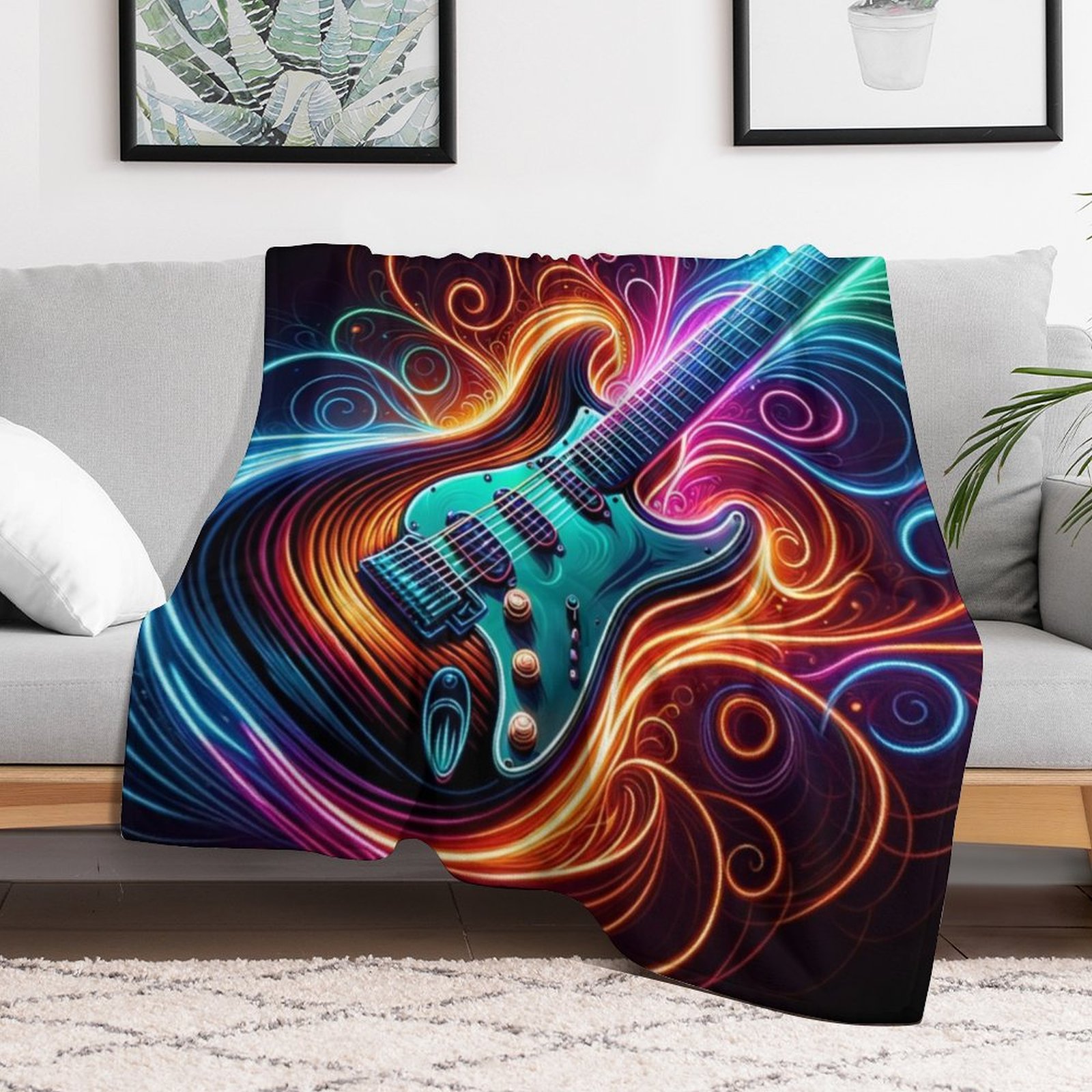 Neon Groove - Coperta morbida  - 3D Printing Guitar recensione e prezzo