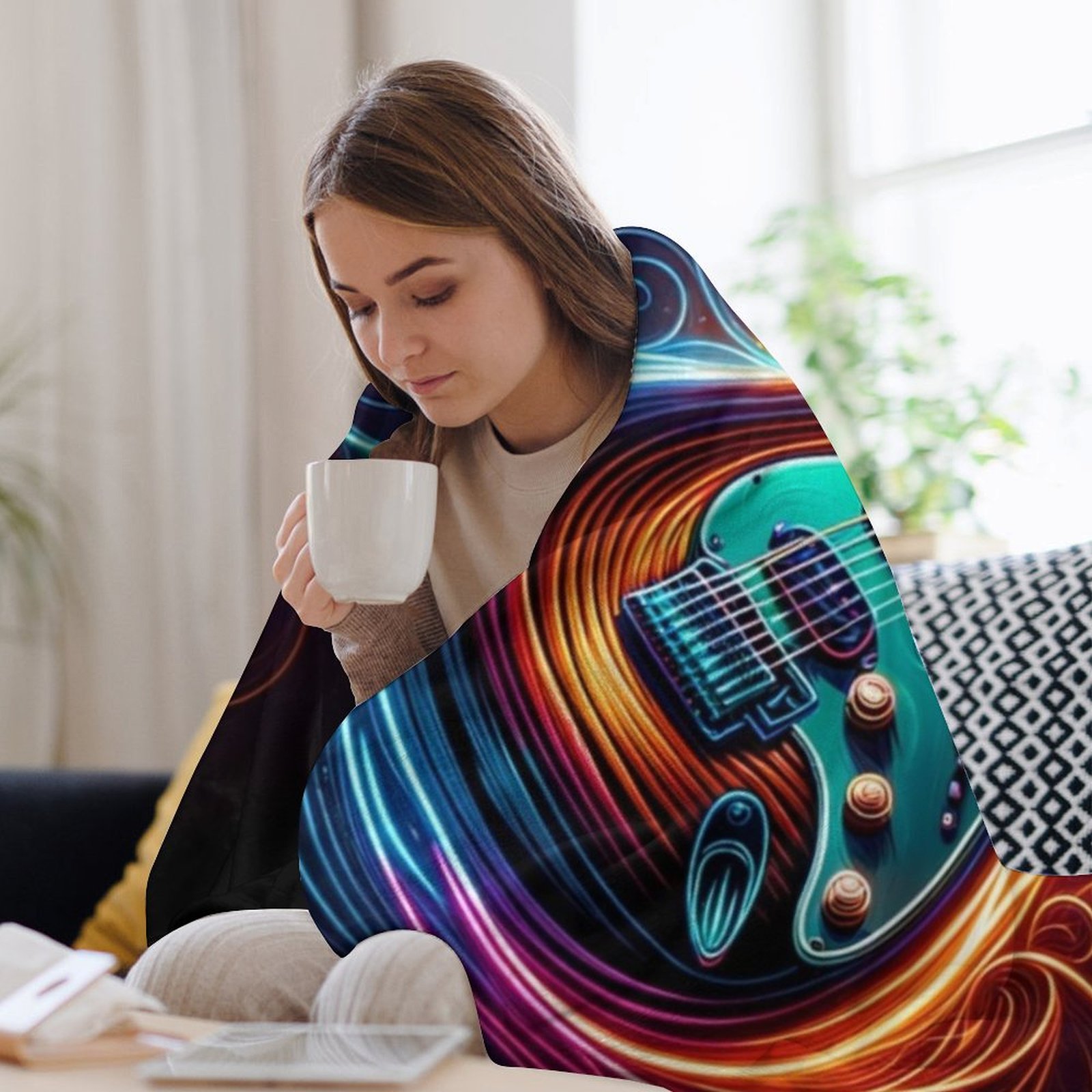 Neon Groove - Coperta morbida  - 3D Printing Guitar recensione e prezzo