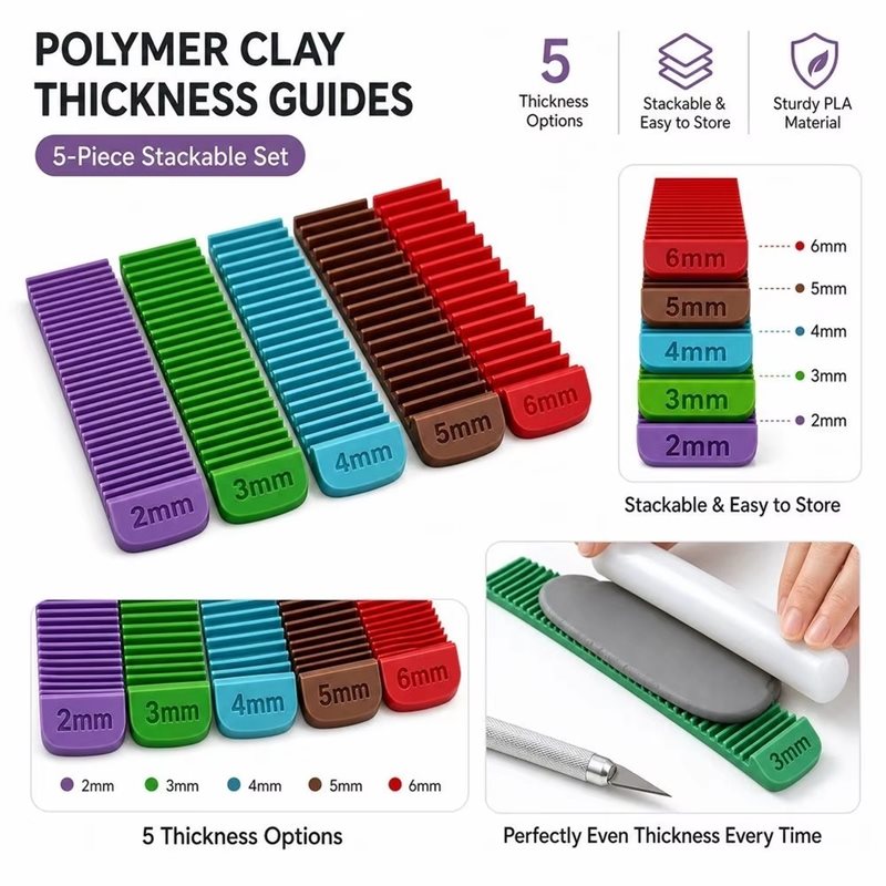 Guida allo spessore dell'argil - 3D Printing Pla recensione e prezzo