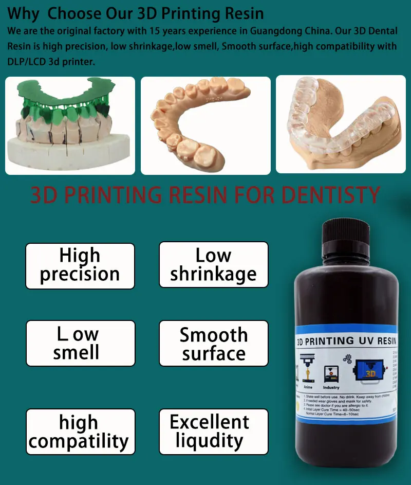 Resine 3D da laboratorio da 50 - 3D Printing Uv Resin recensione e prezzo