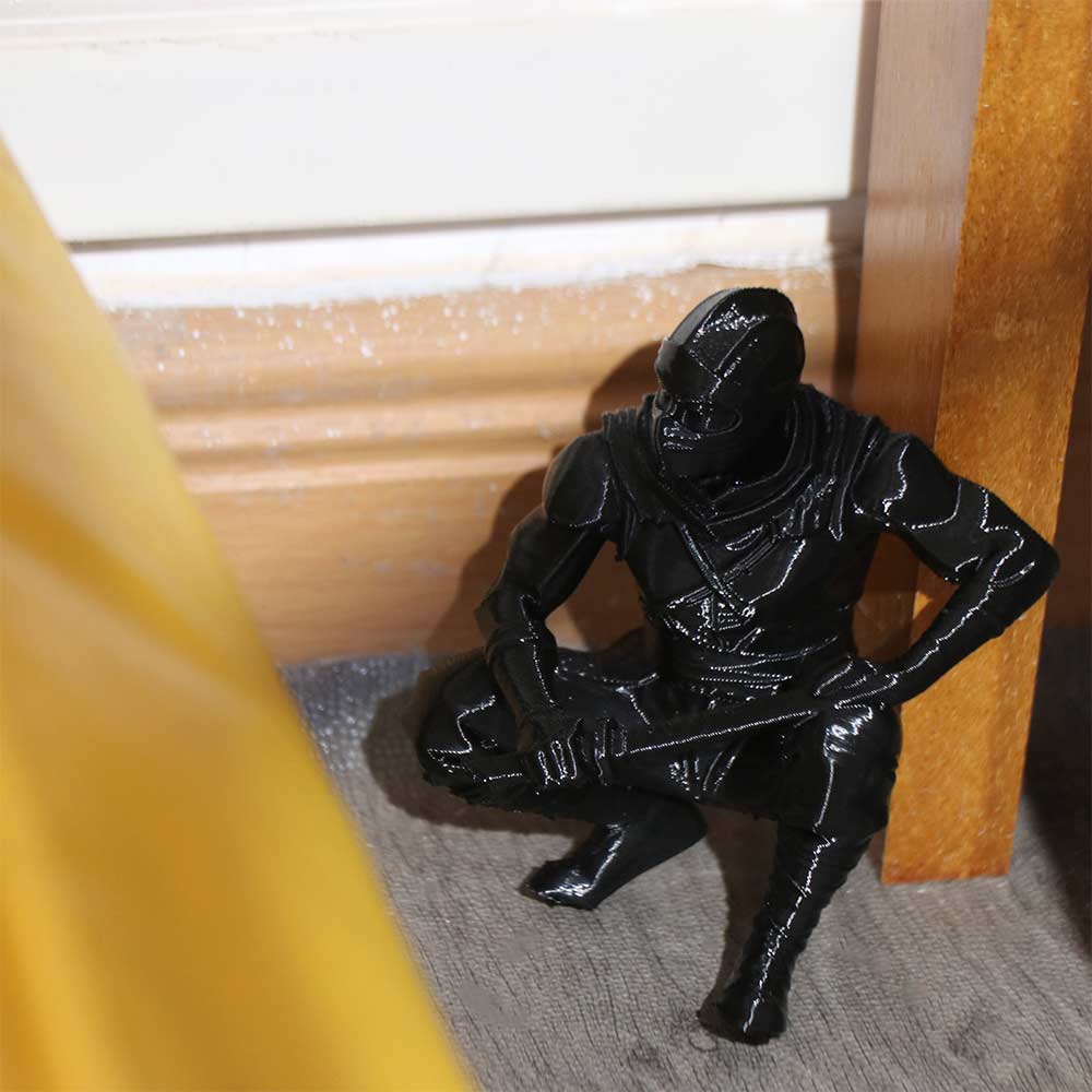 Divertente Ornamento Ninja War - 3D Printing Desk recensione e prezzo