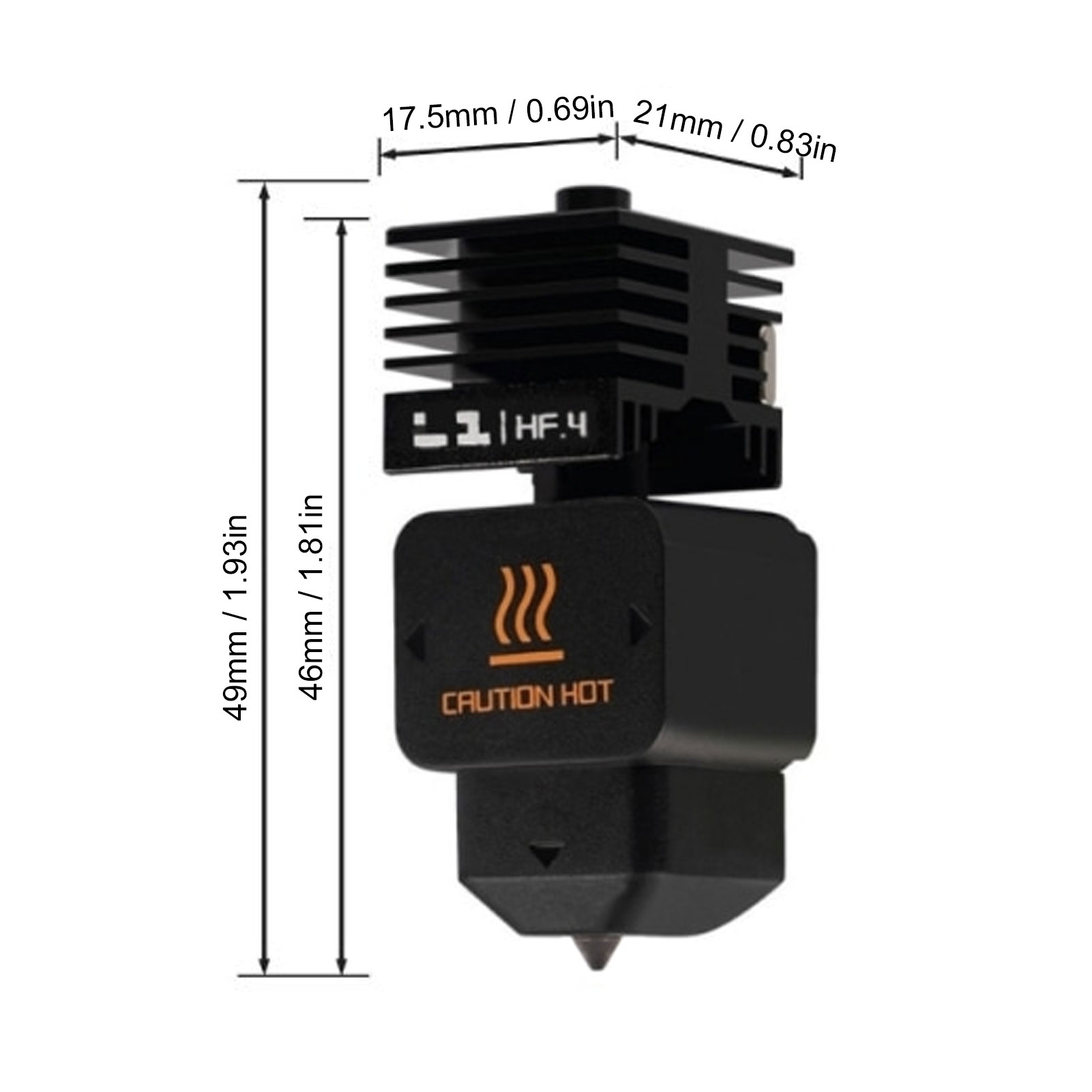 Hotend E5 ad Alto Flusso di Ri - 3D Printing Nozzle recensione e prezzo