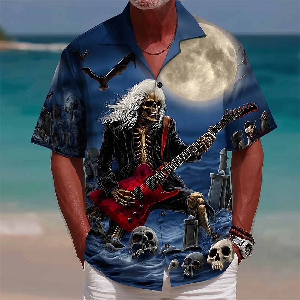 Camicia a maniche corte da uom - 3D Printing Guitar recensione e prezzo