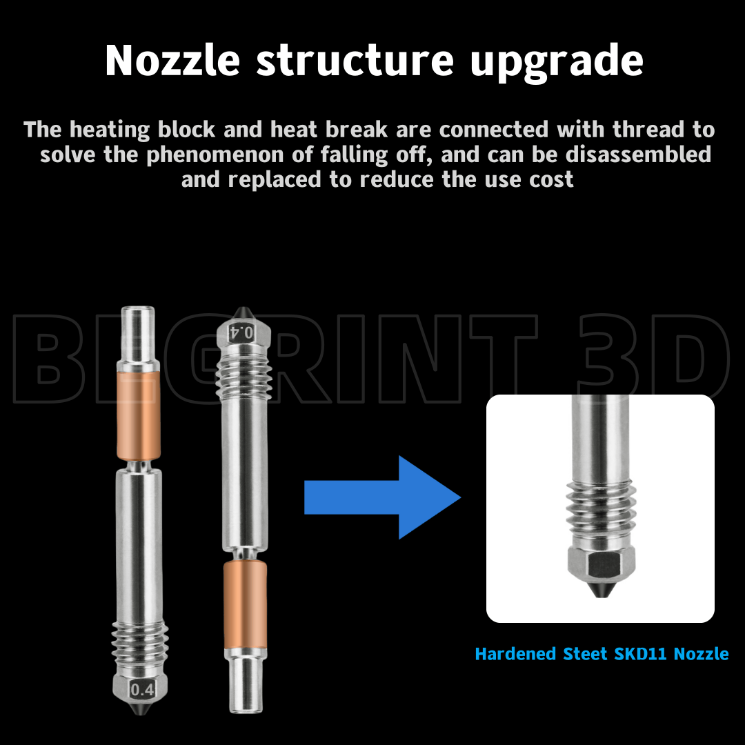 Hotend Upgrade TZ V6 3.0 Risca - 3D Printing Nozzle recensione e prezzo