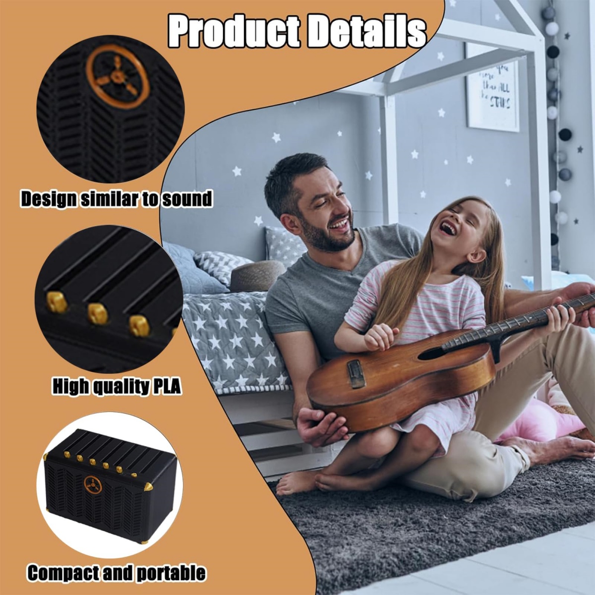 Porta plettro per chitarra, po - 3D Printing Guitar recensione e prezzo