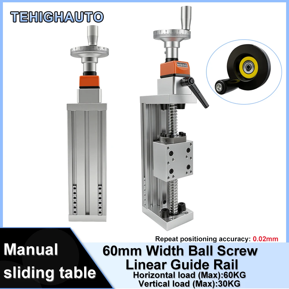 Tavola scorrevole manuale con  - Linear Guide Rail recensione e prezzo