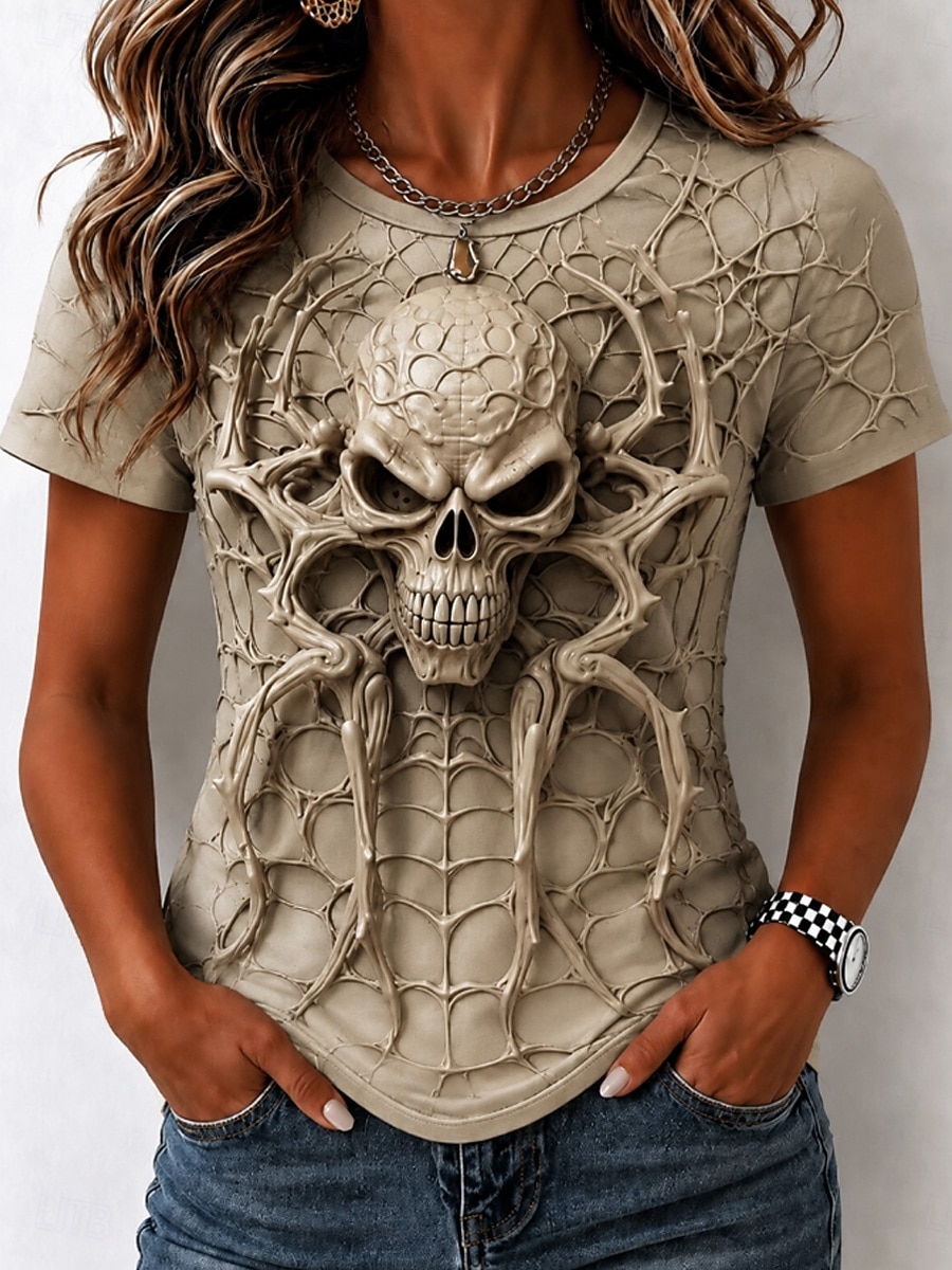 T-shirt girocollo da donna sta - 3D Printing Web recensione e prezzo